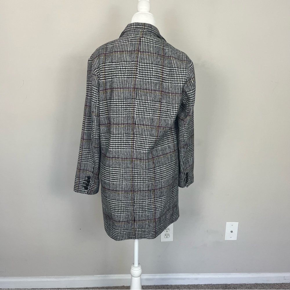 RD STYLE DANA DOUBLE BREASTED PLAID COAT SIZE XS - Picture 11 of 16